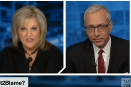 Nancy Grace Battles Dr. Drew Over Pot: ‘You’re in Our House Now’ (Video)