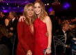 JANUARY 15: (EXCLUSIVE COVERAGE) Actresses Jennifer Aniston (L) and Emily Blunt pose during the 20th annual Critics' Choice Movie Awards at the Hollywood Palladium on January 15, 2015 in Los Angeles, California. (Photo by Christopher Polk/Getty Images for CCMA)
