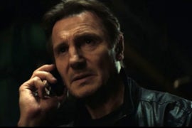 ‘Taken 3’ Star Liam Neeson Uses His ‘Particular Set of Skills’ to Prank Maggie Grace’s Real-Life Ex-Boyfriend (Video)