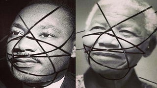 Madonna Turns Off Fans by Turning Martin Luther King Jr., Nelson Mandela Into ‘Rebel Heart’ Promo Art (Photos)