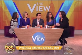 ‘View’s’ Rosie O’Donnell Doubts Phylicia Rashad Defense of Bill Cosby: ‘Denial Is the Safest Place for the Brain’ (Video)