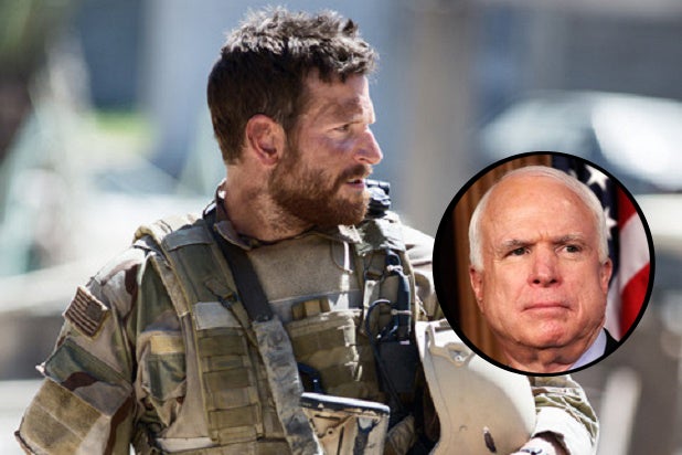 John Mccain Blasts Petty American Sniper Critics Defends Chris