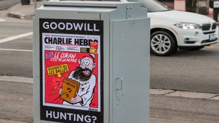 Charlie Hebdo Tribute Posters in LA Feature Nod to Ben Affleck-Matt Damon’s ‘Good Will Hunting’ (Photos)