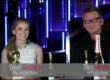 Greer Grammer and HFPA President Theo Kingma (TheWrap)