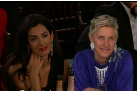 Ellen DeGeneres Spoofs George Clooney’s Golden Globes Speech (Video)