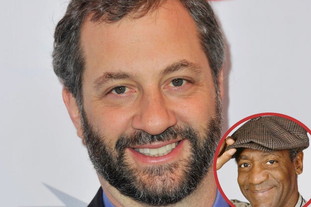 Judd Apatow with Bill Cosby insert