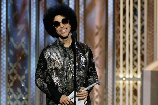 Prince at "The 72nd Annual Golden Globe Awards"