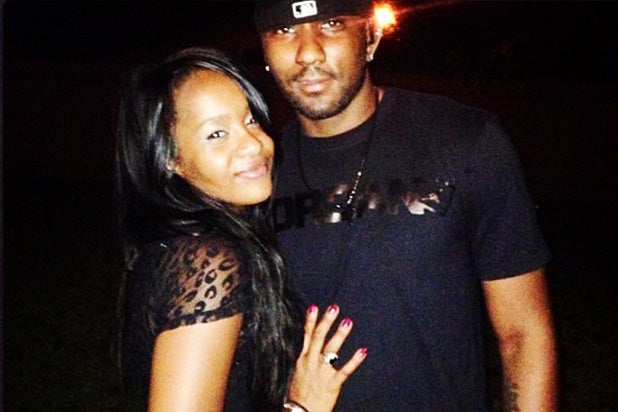 Bobbi Kristina Brown and Nick Gordon are shown in a picture posted on her Instagram page on Jan. 20, 2013