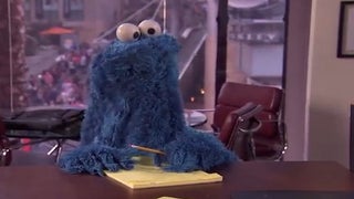 Jimmy Kimmel Hires the Cookie Monster to Write Late-Night Jokes (Video)