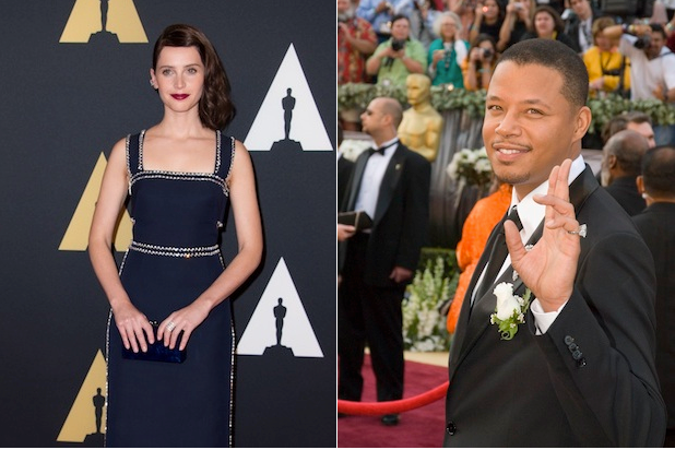 Felicity Jones and Terrence Howard