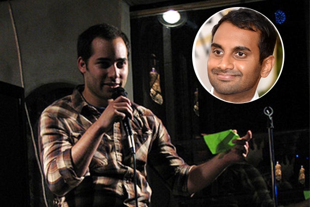 Harris Wittels, Aziz Ansari (Twitter/Getty)