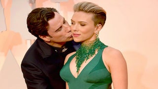 John Travolta and Scarlett Johansson on Oscars Red Carpet: Caption This (Photo)