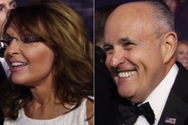 Rudy Giuliani and Sarah Palin Weigh In on Their ‘SNL’ Impersonators (Video)