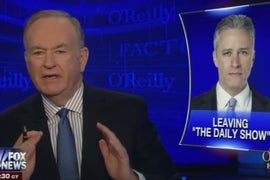 Bill O’Reilly Says Reaction to Jon Stewart’s Departure ‘Proves’ Liberal Media Bias (Video)