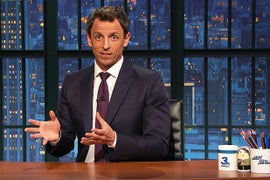 7 Funniest Seth Meyers Jokes From the NBC Upfront