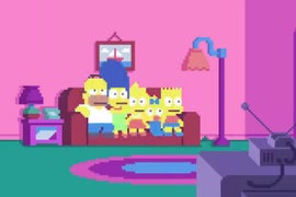 ‘The Simpsons’ Intro Gets Pixelated in Fan-Made Video