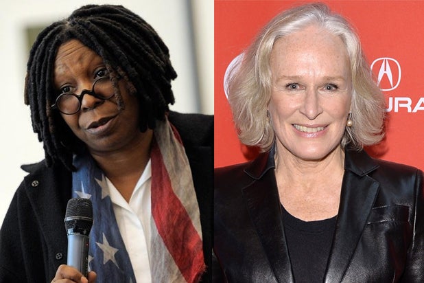 Whoopi Goldberg, Glenn Close