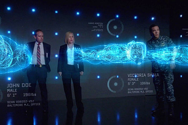 CSI: Cyber's Patricia Arquette and Peter MacNicol (Monty Brinton/CBS)