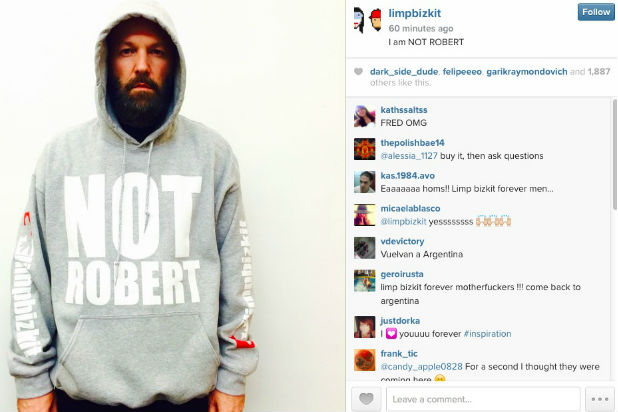 Limp Bizkit's Fred Durst Stresses That He Is NOT Murder Suspect Robert