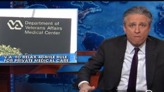 Jon Stewart Railing Against Veterans Affairs’ ‘Crow Flies’ Policy Creates Change (Video)