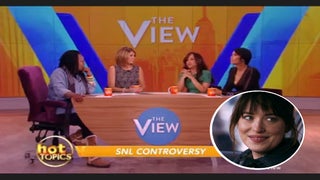 ‘View’s’ Whoopi Goldberg Defends ‘SNL’ Over Dakota Johnson ISIS Sketch: ‘Make Them the Joke’ (Video)