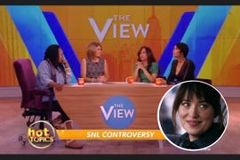 ‘View’s’ Whoopi Goldberg Defends ‘SNL’ Over Dakota Johnson ISIS Sketch: ‘Make Them the Joke’ (Video)