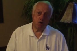 Dodgers Legend Tommy Lasorda Sings, Dances to ‘Turn Down for What’ (Video)