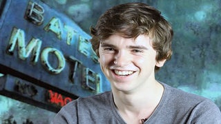 ‘Bates Motel’s’ Freddie Highmore Admits His Mom-Cuddling Character Is ‘a Bit of a Perv’ (Video)