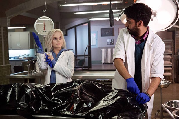 iZombie's Rose McIver and Rahul Kohli (CW)