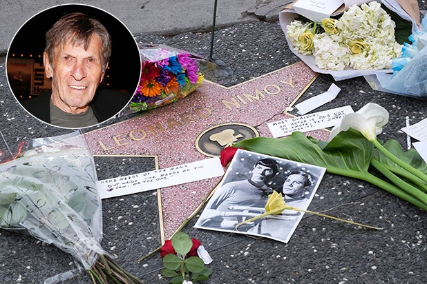 Leonard Nimoy, Hollywood Walk of Fame, memorial