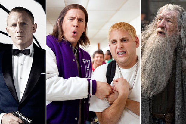 Skyfall, 21 Jump Street, The Hobbit (MGM)