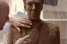 Take a Bite Out of Benedict Cumberbatch: Star Actor Made Into Chocolate Sculpture