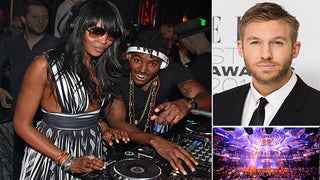 Calvin Harris, Naomi Campbell Tag Team Omnia Grand Opening in Las Vegas (Photos)