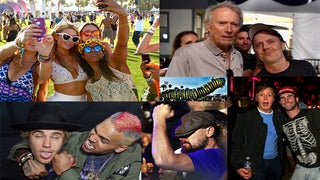 Hollywood Hits Coachella: Justin Bieber, Chris Brown, Paul McCartney, Adam Levine (Updating Photos)