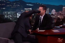 ‘Furious 7’ Star Jason Statham Teases Showdown With Vin Diesel, Teaches Jimmy Kimmel How to Fight (Video)