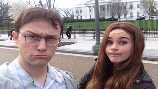 Joseph Gordon-Levitt, Shailene Woodley Get Goofy on Set of Oliver Stone’s Edward Snowden Film (Photo)