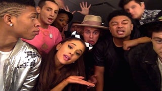 Justin Bieber, Ariana Grande and Crew’s Lip-Sync of Carly Rae Jepsen Track Goes Viral (Video)