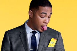 Don Lemon Sticks Out His Tongue, Interviews Balloon in Wacky GQ Profile