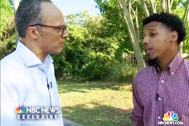 Lester Holt Interviews Feidin Santana who recorded a police shooting in South Carolina