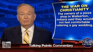 Bill O’Reilly Attacks Secular ‘Zealots’ Going After Indiana Pizza Shop (Video)