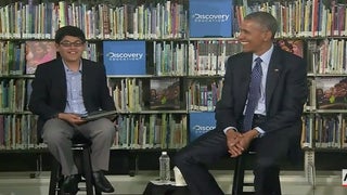 Ouch! 6th Grader Cuts Off President Obama Mid-Sentence (Video)