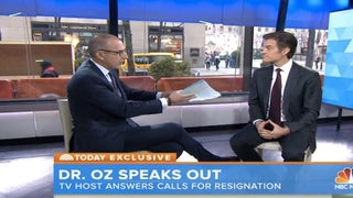 Dr. Oz Tells Matt Lauer His Show ‘Will Survive’ Attacks From Other Doctors
