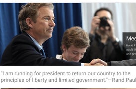 Rand Paul Turns to Facebook After Announcing Presidential Bid
