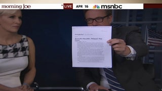 Joe Scarborough Slams NY Times’ ‘Naked Agenda’ Against Chris Christie (Video)
