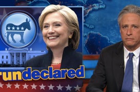 Jon Stewart Pans Hillary Announcement: ‘This is Boring as Sh*t’ (Video)