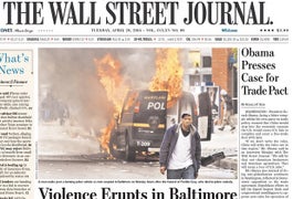 ‘Baltimore Is Burning’: Media Reacts to Violent Riots in Reaction to Freddie Gray’s Death