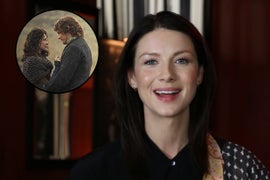 ‘Outlander’ Star Caitriona Balfe on ‘Instantaneous’ Chemistry With Sam Heughan (Video)