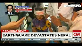 CNN’s Dr. Sanjay Gupta Performs Brain Surgery on 8-Year-Old Nepal Earthquake Victim (Video)