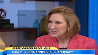 Carly Fiorina Rips Hillary Clinton in GOP Presidential Announcement (Video)