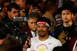 5 Random Things From the Mayweather-Pacquiao Fight: Jimmy Kimmel, Denzel and a Surprising Southwest Sighting